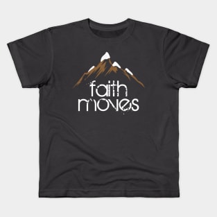 FAITH MOVES Kids T-Shirt